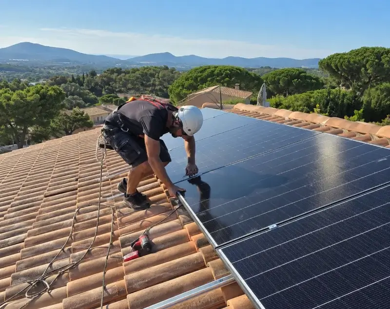Installateur panneaux solaires Sainte-Néomaye — pose photovoltaïque sur toiture