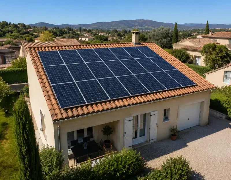 Prime à l'autoconsommation panneaux solaires Sainte-Néomaye — aide financière de l'État